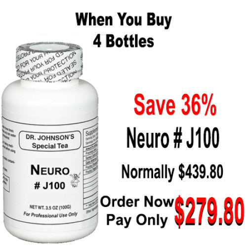 Neuro #J100 (4 Bottles)